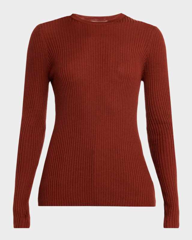 Browning Cashmere-Silk Crewneck Sweat